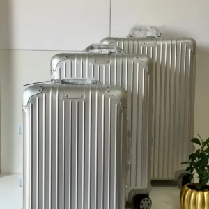 RIMOWA Check-in S, M, L Aluminium Suitcase – Luxury Travel Luggage